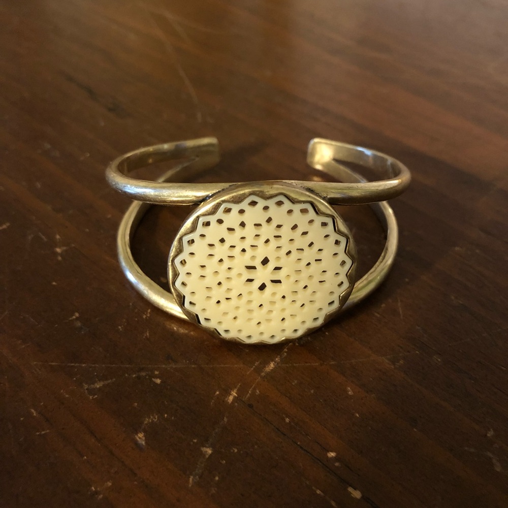 Lucky Brand bohemian gold cuff bracelet